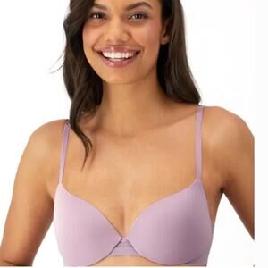 Maidenform Women's DreamWire Convertible T-Shirt Bra Underwire Sojourn Lilac 34D